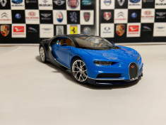 Macheta Bugatti Chiron, Welly, 1:24 foto