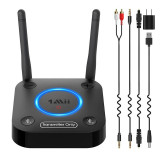 Transmitator bluetooth 5.2 pentru tv, dual link, optic/coaxial, aptx hd si aptx-ll MultiMark GlobalProd, 1Mii