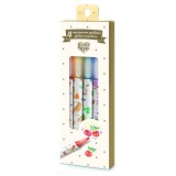 Set 4 markere cu sclipici Tinou, Djeco