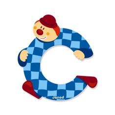 Litera C, de lemn, Janod