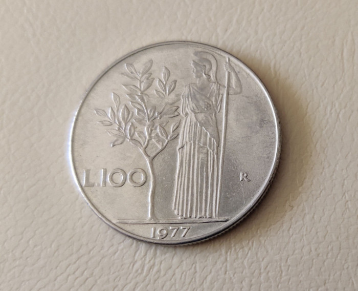 Italia - 100 lire (1977) monedă s103