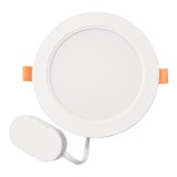 Spot LED incastrat Hepol 12W 960lm lumina calda / neutra / rece, IP20, alb