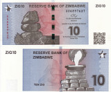 ZIMBABWE 10 zig 2024 UNC!!!