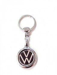 Breloc Premium metal inoxidabil compatibil Volkswagen multicolor foto