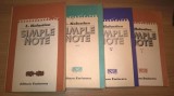 Cumpara ieftin L. Kalustian - Simple note (vol. 1-4), (Editura Eminescu, 1980, 1982, 1983, 1985