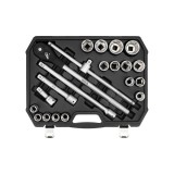 Trusă tubulare 3/4&#039;&#039; 21 piese Yato YT-13351