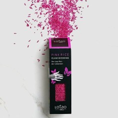 Orez basmati roz cu sfecla Glam Wedding, bio, 300g, Lotao foto