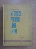 METODICA PREDARII LIMBII LATINE scrisa de CONSTANTIN DRAGULESCU f1