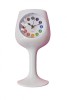 Ceas de perete, Pahar de sampanie, 35 cm, JQ142-1