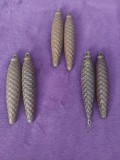 SET Contragreutati lant pentru Ceas cu Cuc de perete MAJAC Rusesc,greutati ceas vechI,SET GREUTATI ORIGINALE Ceas cu CUC vechi originale ,,PENDULE,,