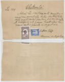 Romania, Chitanta, Craiova, 1932