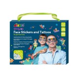 Cumpara ieftin Set stickere si tatuaje pentru fata , Super eroi