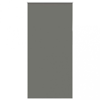 Jaluzea cu role opace gri 95x210 cm lățime țesătură 90,7 cm foto
