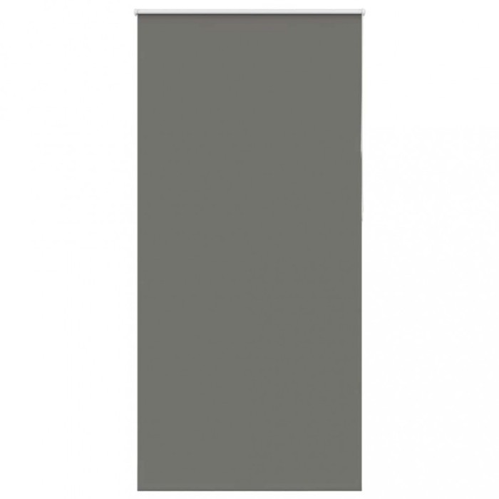 Jaluzea cu role opace gri 95x210 cm lățime țesătură 90,7 cm