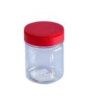 Pet borcan din plastic 250 ml + capac
