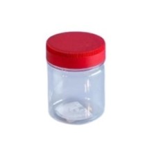 Pet borcan din plastic 250 ml + capac