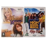 Joc Nintendo Wii Hannah Monana + High School Musical