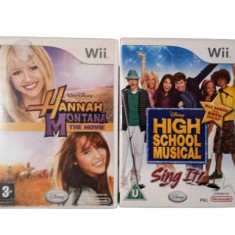 Joc Nintendo Wii Hannah Monana + High School Musical