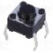 Microintrerupator, 6x6mm, OFF-(ON), SPST-NO, OMRON OCB - B3F-1020