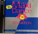 Various &lrm;&ndash; Maxi Dance Sensation 16 _ dublu cd _ VG+ / VG+ Ariola, Germania, 1995