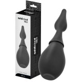 Cumpara ieftin Duș anal ADDICTED TOYS Travel Cleaner Model 1, capacitate 160 ml, compact și ușor de folosit, din silicon moale, negru