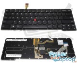 Tastatura Lenovo 0C45122 iluminata layout US fara rama enter mic, 831 00311 00a iluminata layout US fara rama