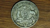 AG10 Australia - moneda de colectie argint 925 - 1 shilling 1936 - George VI - varianta ag sterling - stare foarte buna !