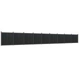 Cumpara ieftin Panou pentru gard, gri, 1564x186 cm, WPC