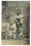 2289 - ETHNIC womwn, Romania ( 11/7.5 cm ) - old Mini Photocard - unused