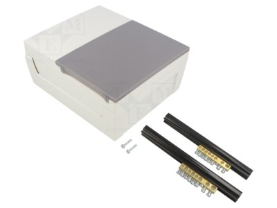 Carcasă modulară albă, 8 module foto