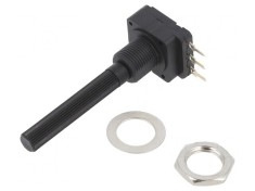Potentiometru 200k&Omega; 200mW Axial THT 6mm Plastic Mono