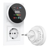 Detector GAZ și monoxid de carbon cu senzor temperatură și umiditate