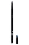 Christian Dior, Diorshow On Stage, Rezistent la apă, Cu două capete, Creion kohl, 296, Albastru, 1.2 g