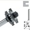 DEDRA Freza lemn pentru imbinari de tip T 41 mm