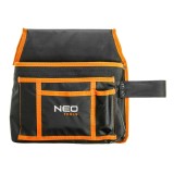 Buzunar pentru scule NEO TOOLS cu 4 compartimente si suport ciocan, PVC