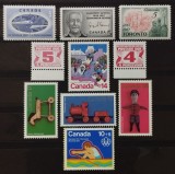 BC984, Canada, lot 10 timbre, Nestampilat