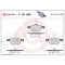 Placute frana Ford Fiesta Box/Liftback (Jv) 05.98-08.03, Fiesta 5 (Jh Jd) 11.01-12.14, Focus I (Daw Dbw) 09.98-11.09, Focus I Estate (Dnw) 02.99-12.0
