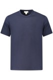Cumpara ieftin Calvin Klein Jeans tricou barbati din bumbac cu decolteu la baza gatului si imprimeu cu logo, Bleumarin, 2XL