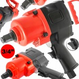 Pistol cheie pneumatica impact 1850Nm 1tol + tubulare 32 33mm camion, tir insurubat desfacut (V81433)
