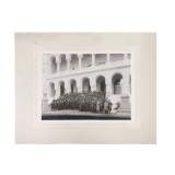 Anghel Saligny, Elie Radu și C.I. Istrati la Palatul Artelor, fotografie de mari dimensiuni, cca. 1906-1910