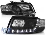 Set de faruri de tuning cu lumini LED potrivite pentru Audi A4 B6 10.2000-10.2004 sedan/combinate, stanga si dreapta Performance AutoTuning
