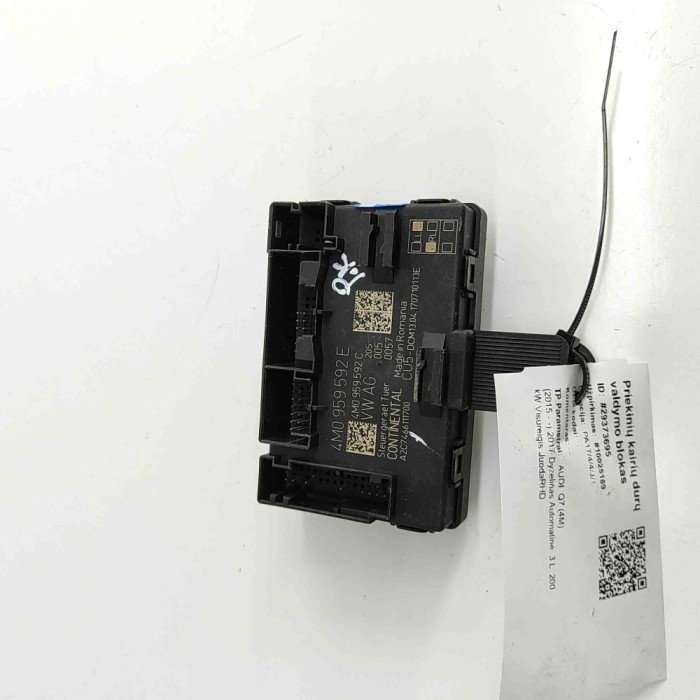 Modul de control ușă st&acirc;nga față AUDI Q7 4M 2017 OEM: 4M0959592E,4M0959592C,A2C7466111700 29373695