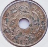 2023 Africa Britanica de Vest 1 penny 1936 George V km 9