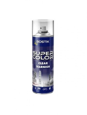 Vopsea spray lac Bostik Super Color transparent lucios interior/exterior 400 ml foto