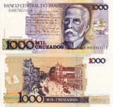 BRAZILIA 1.000 cruzados 1988 UNC!!!