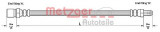Conducta / cablu frana PEUGEOT BOXER caroserie (244) (2001 - 2016) METZGER 4111112