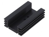 Radiator extrudat U pentru SOT32, SOT93, TO126, TO218, TO220, TO247, TOP3