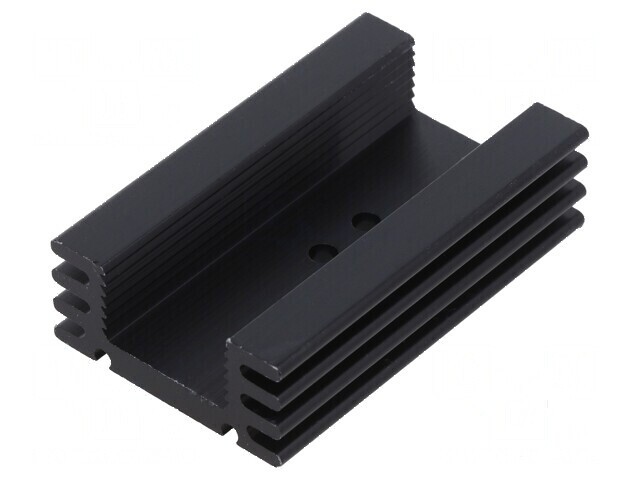 Radiator extrudat U pentru SOT32, SOT93, TO126, TO218, TO220, TO247, TOP3
