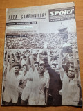 Revista sport iulie 1964-dinamo campioana la fotbal,atletism,box,ciclism