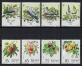 PORTUGALIA MADEIRA 1991 - Fructe tropicale si porumbei / serii complete MNH